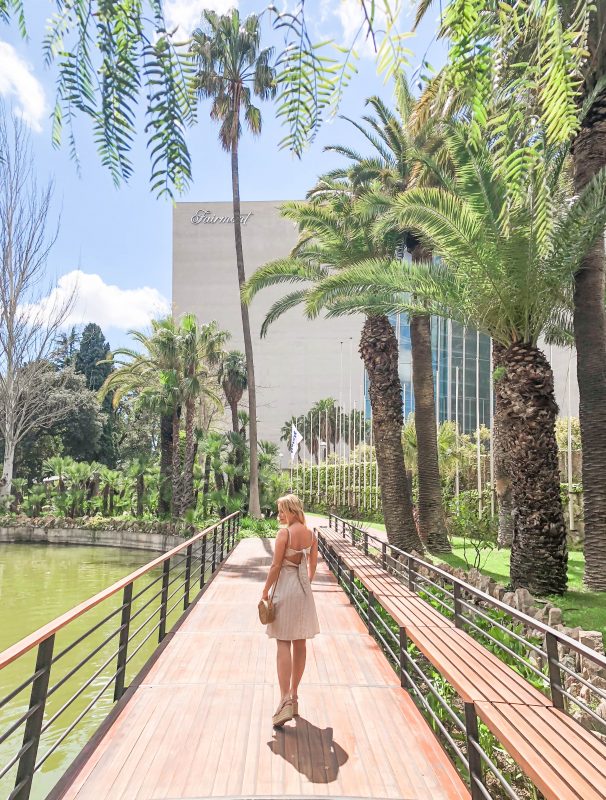 An Oasis in the Middle of Barcelona at Fairmont Rey Juan Carlos I