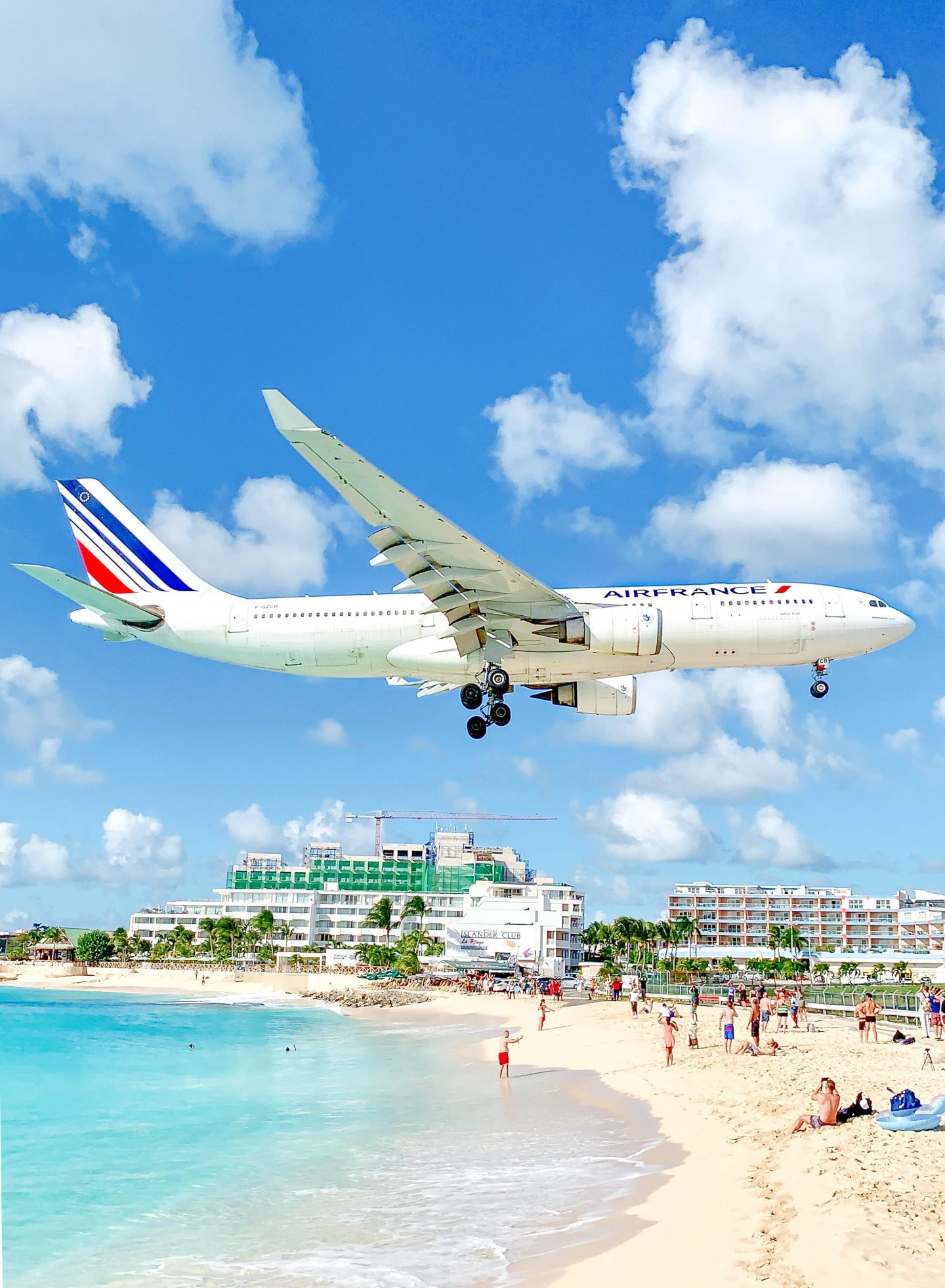 Maho Beach Air France